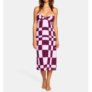 RVCA No Judgment Midi Dress